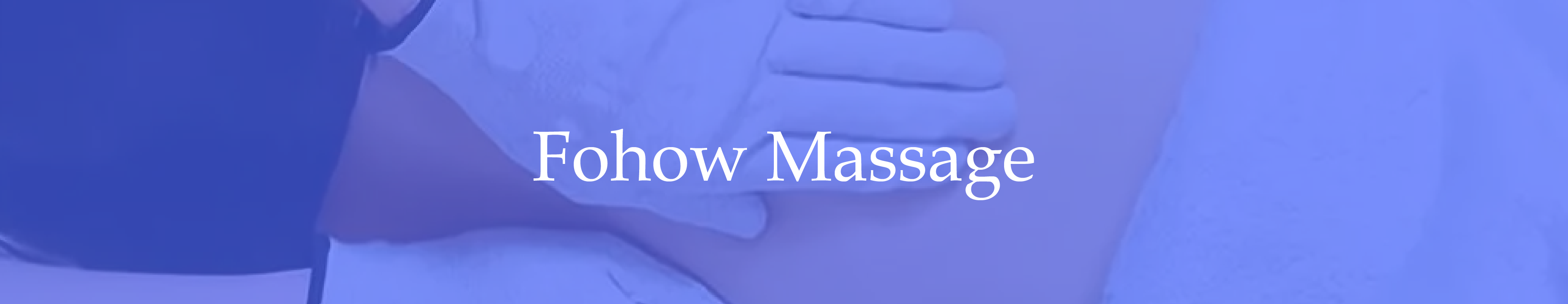 Fohow Massage