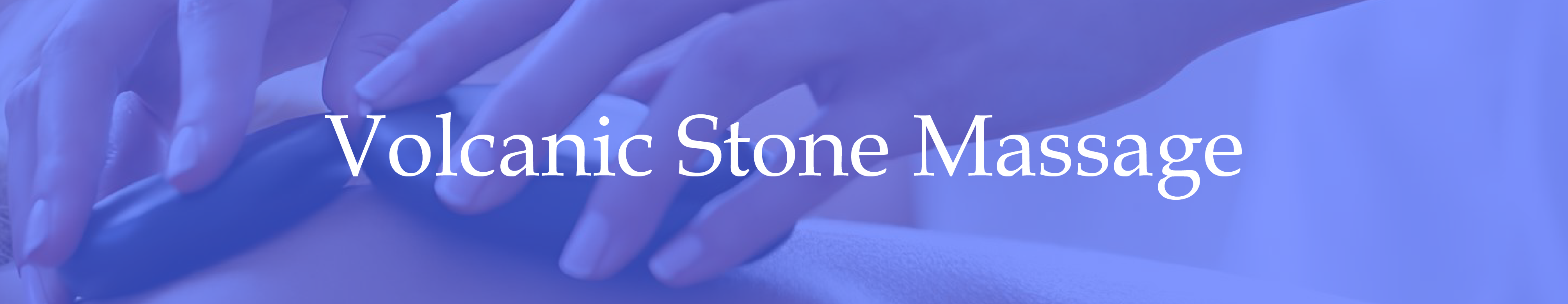 Volcanic Stone Massage